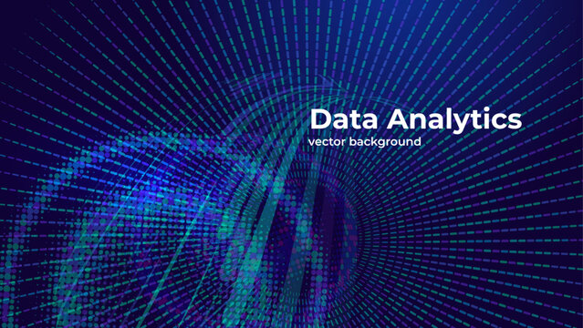 Data Analytics Vector Background