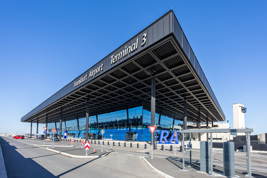 Frankfurt Airport new Terminal 3 in Germany