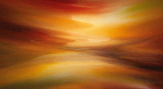 Soothing Abstract Art Landscape Background for Deep Focus 