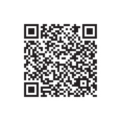 Fototapeta premium Scan QR code icon. Fake template of qr code, fake qr code mockup
