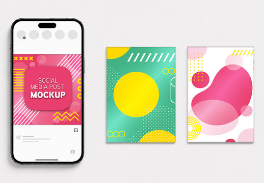 Instagram Social Media Post Mockup