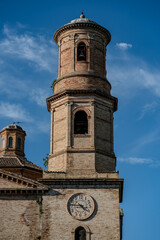 Fototapeta premium Montalto delle Marche. The Co-Cathedral of Santa Maria Assunta and San Vito