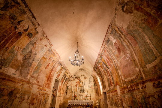 Ripatransone. The church of Santa Maria della Petrella