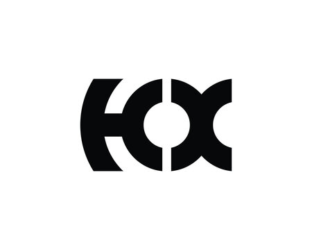 HX logo design. HX
