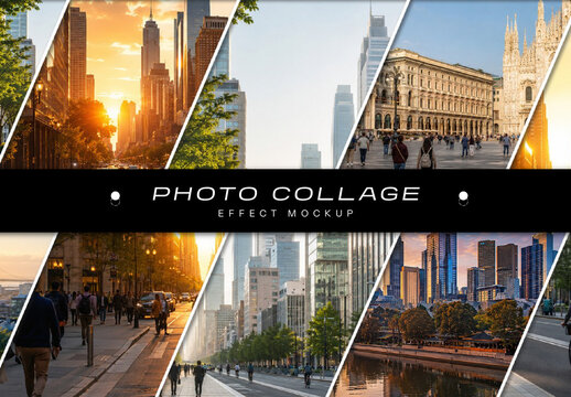 Photo Collage Mockup