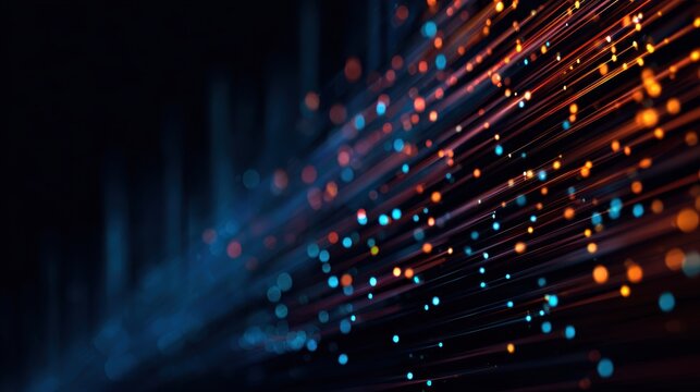 Abstract technology big data background concept.
