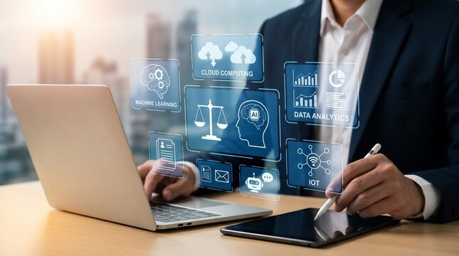 ai governance framework featuring legal compliance and ethical control interface for regulatory management accountability and secure decision making aimed at ensuring fair and transparent technology 