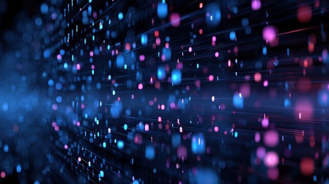 Abstract technology big data background concept.