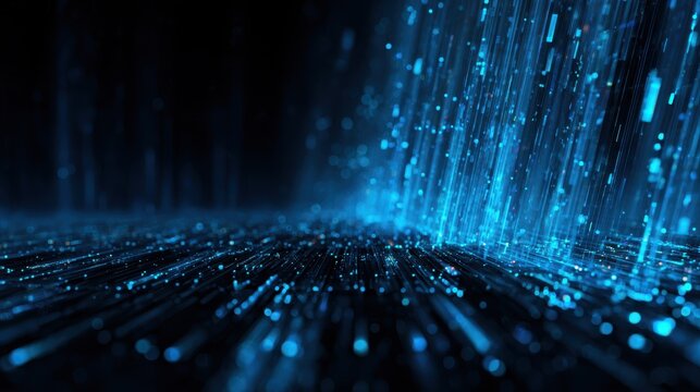 Abstract technology big data background concept.