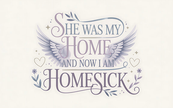 she was my home and now i am homesick