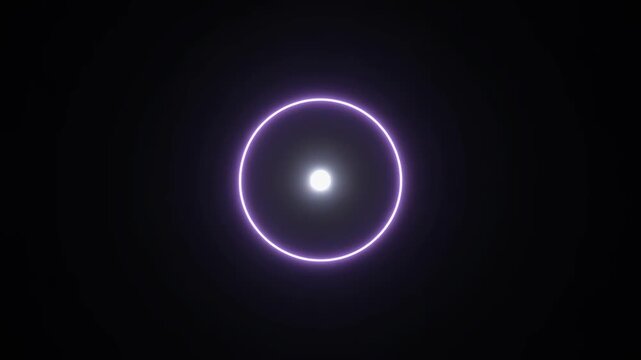 Mysterious glowing orb surrounded by ethereal halo in dark space