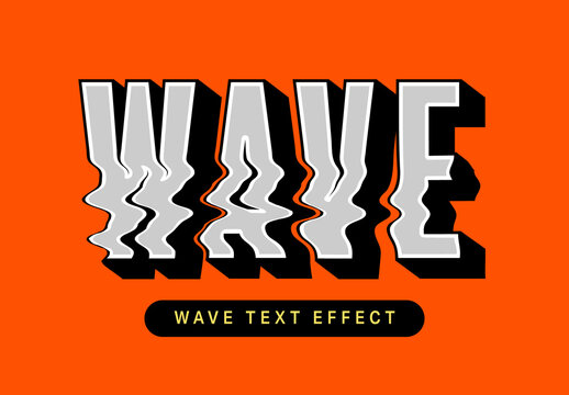 Wave Text Effect