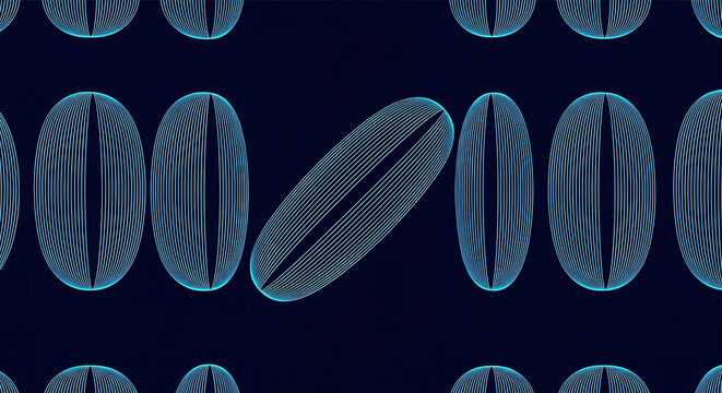 Abstract blue and cyan futuristic tunnel or wormhole with glowing light effects sci fi abstract background abstract futuristic wormhole technology background geometric