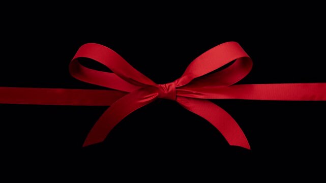 red bow on alpha