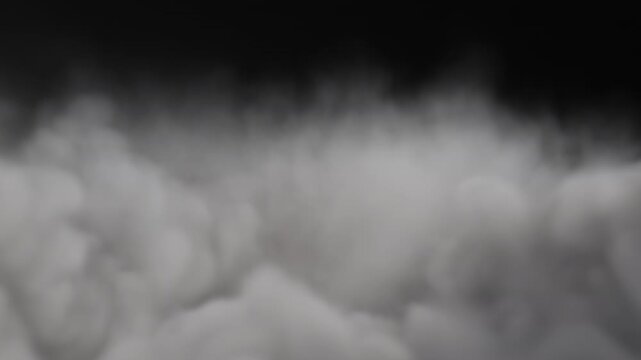 Flying or floating through clouds, alpha channel transparency, two speeds, 24p