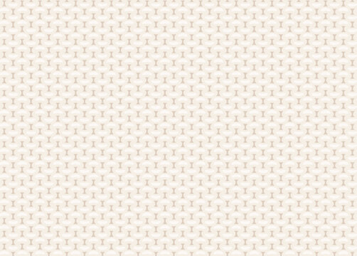 ニットの模様のイラスト素材_シームレスパターン_白