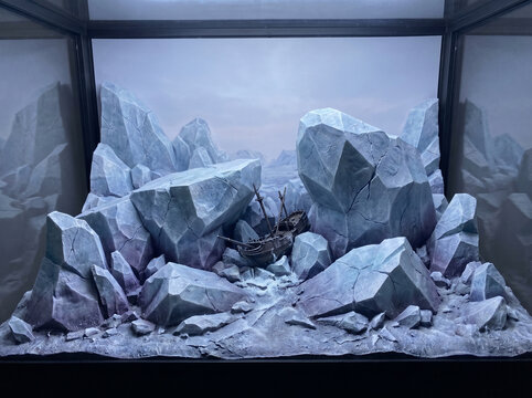 サルダナパールの死 Wide Environmental Miniature Diorama