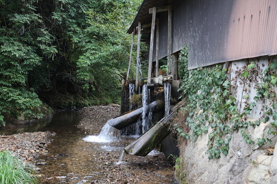 日本 大分県 日田市 小鹿田焼の里