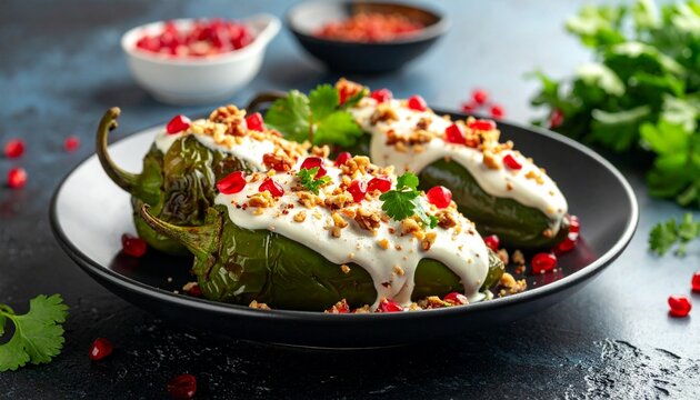 Chiles en Nogada aus Mexiko