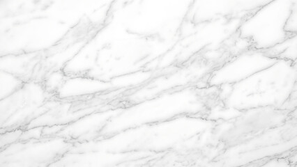 Obraz premium Luxury White Marble Texture Background with Gray Veins