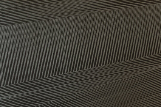 Dark brown abstract linear texture background with geometric parallel lines