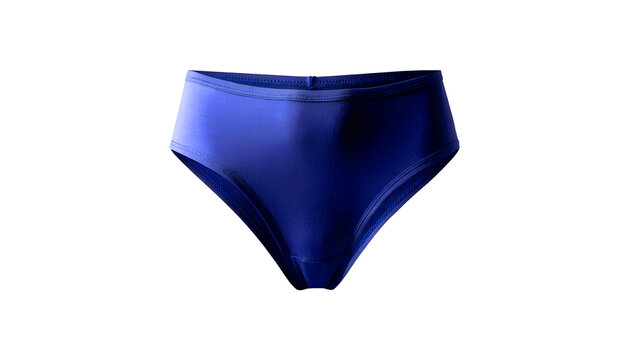blue bikini isolated on transparent background