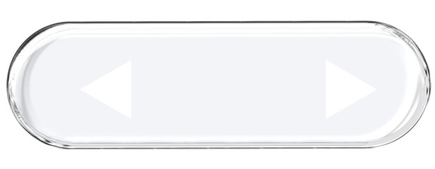 Glassmorphism Frosted Glass Game Controller UI Button PNG © Amer