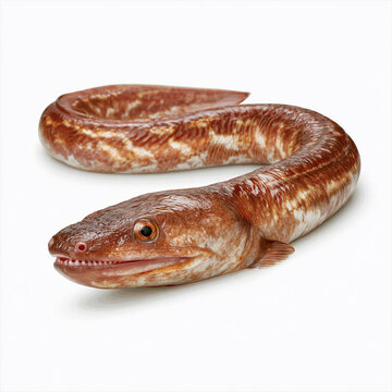 An isolated gulper eel
