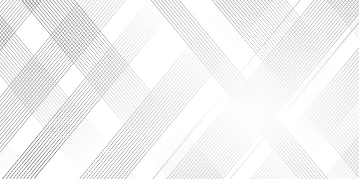 Minimal vector gradient gray line pattern Transparent monochrome striped texture, minimal background. Abstract wave line elegant white striped diagonal line technology concept web texture design.