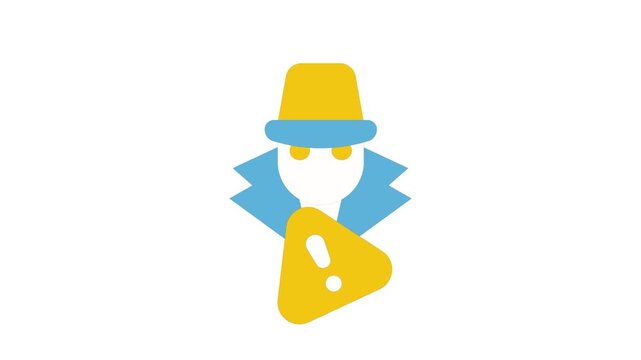 Fraud Animated Video Icon