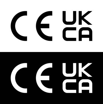 CE & UKCA MARK VECTOR