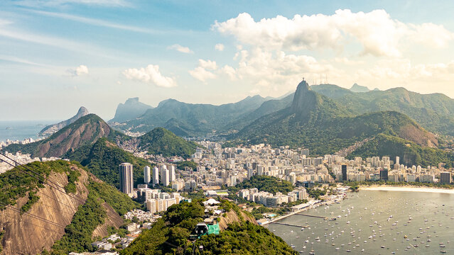Rio de Janeiro, Brasil, Natureza, Cristo Redentor, P&atilde;o de A&ccedil;&uacute;car