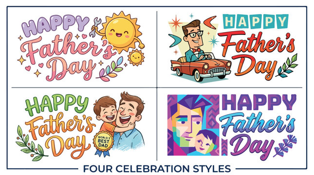 Cute funny cartoon animal set vector illustration kids character design with bear fruit toy icons pattern cute animals set of fun characters Fathers day cards