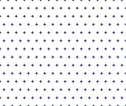 Minimal plus sign seamless pattern vector background with repeating cross symbols and clean geometric grid design for modern branding packaging textile and surface pattern projects. Seamless Plus Sign