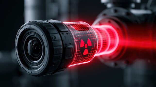 Radiation Detector in Action