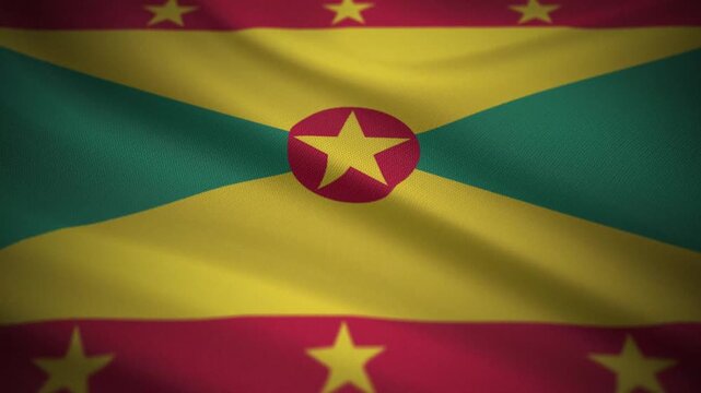 : Grenada Flag Cloth Simulation &ndash; Motion Graphics