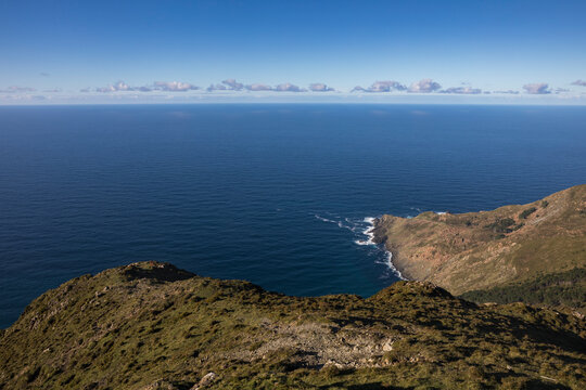 Cedeira cliffs near San Andr&eacute;s de Teixido, from the Garita de Herbeira viewpoint. Costa &Aacute;rtabra, Galicia.