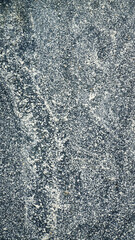 Naklejka premium Detailed Texture of Dark Marble Background with White Veins