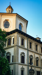 Obraz premium Monumental Dome of Basilica di San Lorenzo Maggiore in Milan