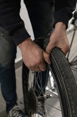 man repair the rower © Nadin