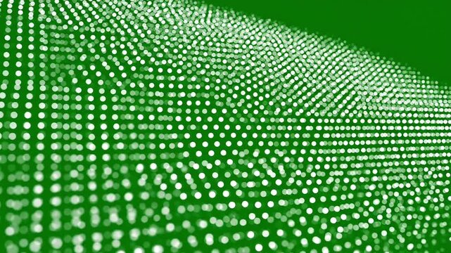 Green dot pattern background, gradient dots texture, white on green dots screen, digital wallpaper, tech design element