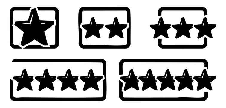 Star rating icons