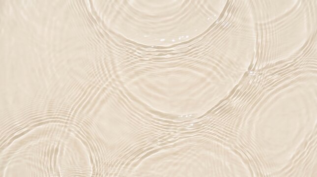 Close-up of beige textured surface with circular patterns