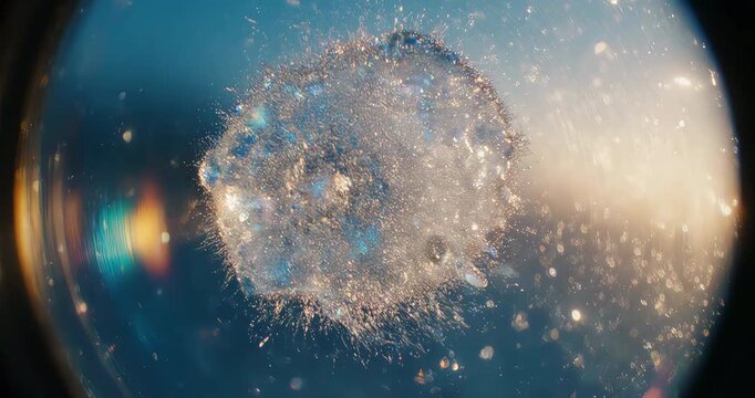 Transparent Silicate Dust