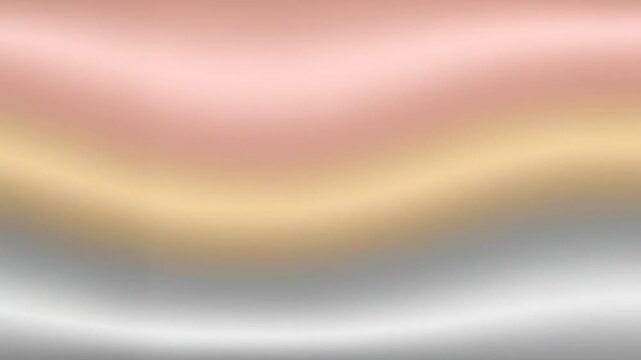 Rose Gold, Gold, and Silver Gradient Background with Soft Wavy Texture