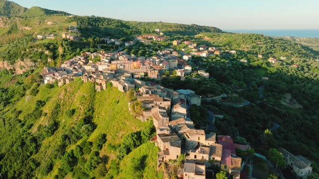 A little medieval hamlet in Calabria called Careri