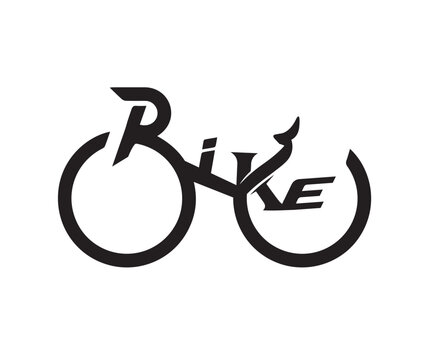 modern creative bike vector element