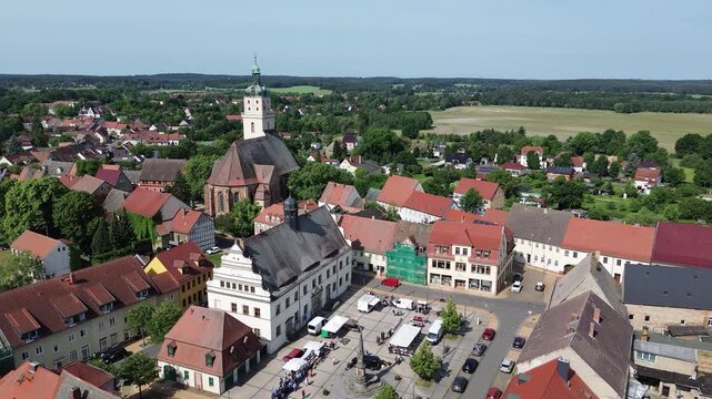 Marktplatz von Bad Schmiedeberg