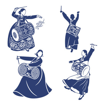 Traditional Korean Janggu drum dance performance(한국 전통 장구춤 및 국악 공연)