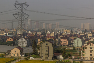 Obraz premium Weitang city in Jiashan county, Zhejiang province, China